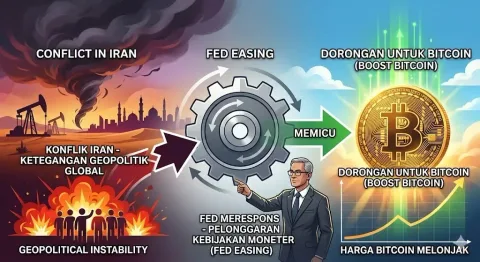 Teori Arthur Hayes: Konflik Iran Akan Paksa The Fed Cetak Uang, Bitcoin Siap "To The Moon"