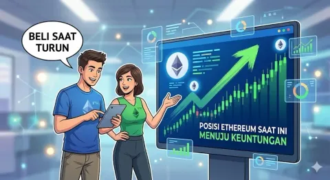 Strategi 'Buy The Dip': Kedudukan Semasa Ethereum Memberi Isyarat Lonjakan Keuntungan Akan Datang