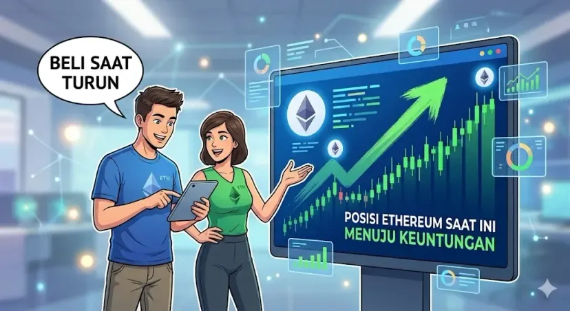 Strategi 'Buy The Dip': Kedudukan Semasa Ethereum Memberi Isyarat Lonjakan Keuntungan Akan Datang