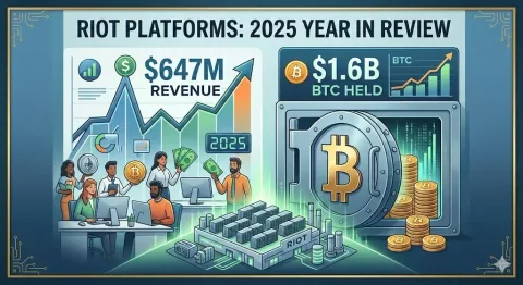 Gergasi Perlombongan Beraksi: Riot Catat Rekod Hasil $647 Juta, Pegangan Bitcoin Kini Bernilai $1.6 Bilion