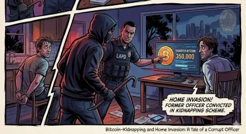 Penghianat Lencana: Mantan Petugas LAPD Terbukti Bersalah dalam Kasus Penculikan dan Perampokan Bitcoin Senilai $350.000