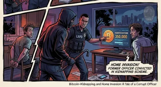 Penghianat Lencana: Mantan Petugas LAPD Terbukti Bersalah dalam Kasus Penculikan dan Perampokan Bitcoin Senilai $350.000