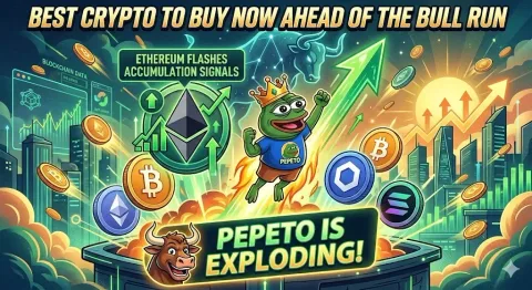 Market Insight: Sinyal Akumulasi Ethereum Menguat, Proyek Meme Pepeto Mulai Curi Perhatian Jelang Bull Run