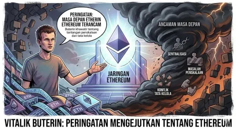 Peringatan Vitalik: Pendiri Ethereum Angkat Bicara Soal Risiko "Stagnasi" dan Tantangan Sentralisasi Jaringan