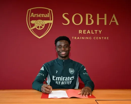Tembakan Defleksi Bukayo Saka Bawa Arsenal Menang Susah Payah di Brighton, Kini Unggul 7 Poin di Puncak Klasemen!