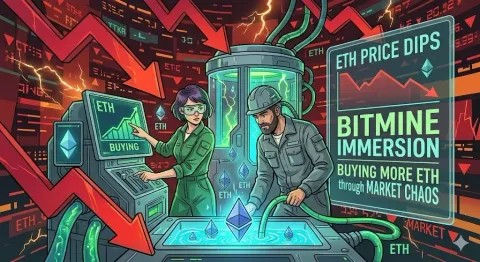 ETH Dip Borong! BitMine Immersion Agresif Akumulasi Ethereum di Tengah Kepanikan Pasar Maret 2026!