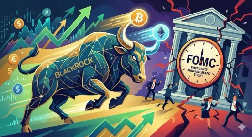 Insider Move? BlackRock Borong BTC & ETH Jelang Pengumuman Darurat FOMC Hari Ini!