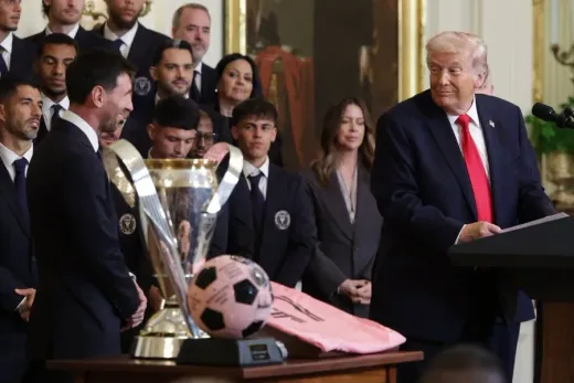 Diplomasi Sepak Bola! Trump Puji Messi di Gedung Putih: "Anda Mungkin Lebih Baik dari Pelé", Hingga Sebut Nama Ronaldo!