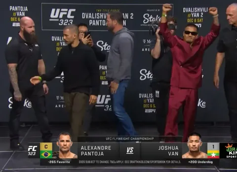 UFC 326: Tatapan Dingin Max Holloway dan Charles Oliveira Viral! Sabuk BMF Jadi Taruhan dalam Duel Para Raja!