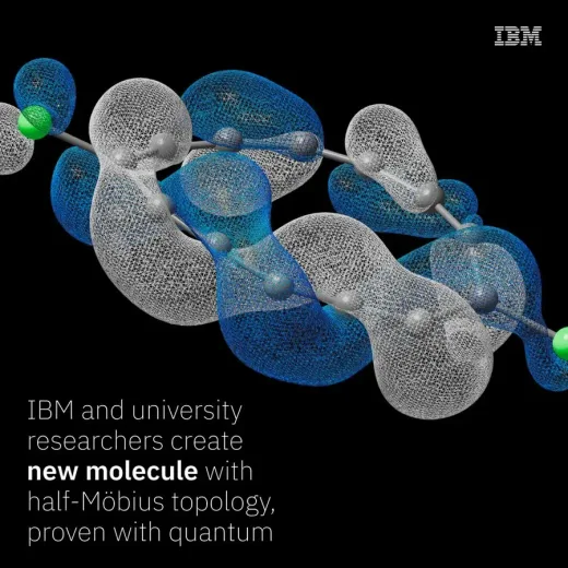 Revolusi Nanoteknologi 2026: IBM Berhasil Ciptakan Molekul "Half-Möbius" Pertama di Dunia!