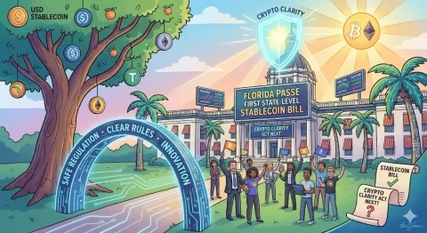 Florida Cetak Sejarah! UU Stablecoin Pertama Resmi Disahkan, Sinyal Hijau Bagi Kejelasan Kripto di Seluruh AS!
