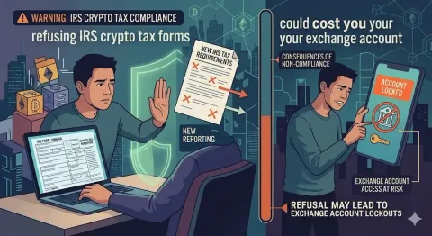 Investor Waspada! Abaikan Formulir Pajak Kripto Terbaru, Akun Exchange Anda Terancam Dibekukan Permanen!
