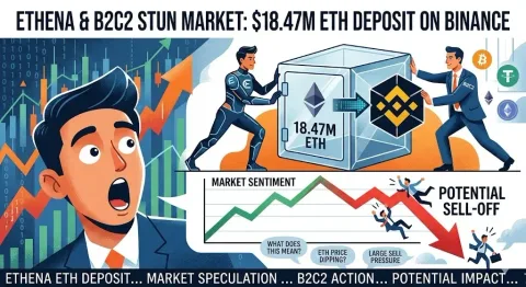 Waspada Sinyal Jual! Ethena dan B2C2 Setor 18,47 Juta ETH ke Binance, Pasar Ethereum Mulai Waspada!