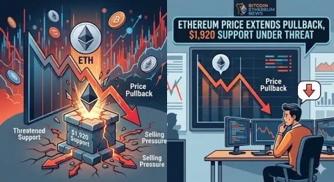 Ethereum Dalam Bahaya! Harga ETH Lanjutkan Penurunan, Level Support Kritis $1.920 Kini Terancam Jebol!
