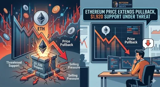 Ethereum Dalam Bahaya! Harga ETH Lanjutkan Penurunan, Level Support Kritis $1.920 Kini Terancam Jebol!
