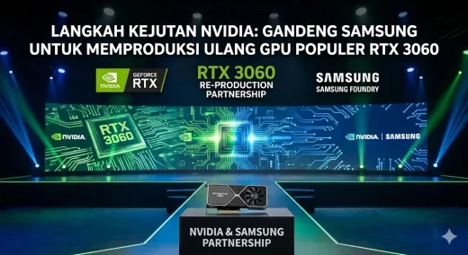 Langkah Kejutan NVIDIA: Gandeng Samsung untuk Memproduksi Ulang GPU Populer RTX 3060