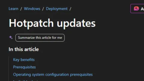 Revolusi Uptime: Microsoft Aktifkan "Hotpatch" Otomatis, Update Windows Tanpa Restart Jadi Standar!