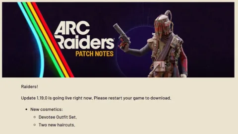 Laporan Operasi: Arc Raiders Luncurkan Update Besar 10 Maret, Cek Detail Patch Notes-nya!