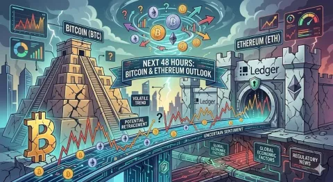 Waspada Volatilitas! Prediksi Harga Bitcoin & Ethereum 48 Jam Ke depan—Titik Penentu Sebelum Konfirmasi Tren Maret 2026!