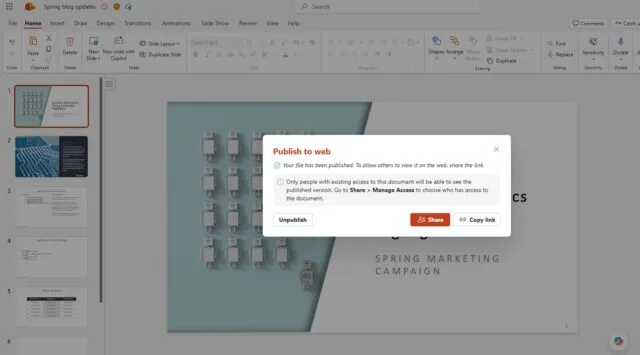 Akses Publik Instan: Microsoft Luncurkan Fitur "Publish to Web" untuk PowerPoint dan Excel