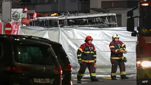 Tragedi Berdarah di Swiss! 6 Tewas dalam Kebakaran Bus Maut—Aksi Bakar Diri Penumpang Picu Ledakan Api yang Menghanguskan Kendaraan di Tengah Jalan!