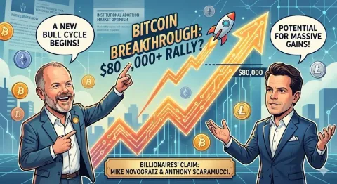 Proyeksi Novogratz & Scaramucci: Level $80.000 Sebagai Gerbang Utama Menuju Fase Parabolik Bitcoin