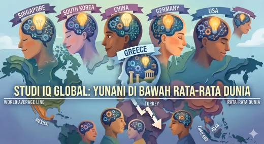 Studi IQ Global 2026: Yunani Berada di Bawah Rata-Rata Dunia, Picu Evaluasi Nasional terhadap Sistem Pendidikan
