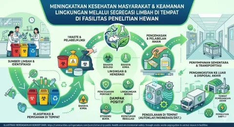 Keamanan Fasilitas Riset: Pemisahan Limbah di Lokasi Menjadi Kunci Pencegahan Risiko Biohazard Global