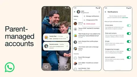 Langkah Keamanan Baru: WhatsApp Hadirkan Akun yang Dikelola Orang Tua untuk Anak di Bawah 13 Tahun