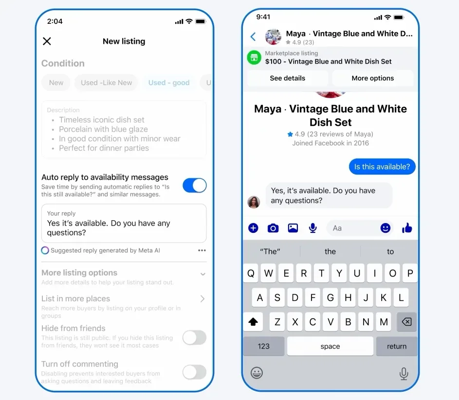 Kabar Gembira! AI Baru Facebook Marketplace Akhiri Mimpi Buruk Pertanyaan "Apa ini masih ada?"