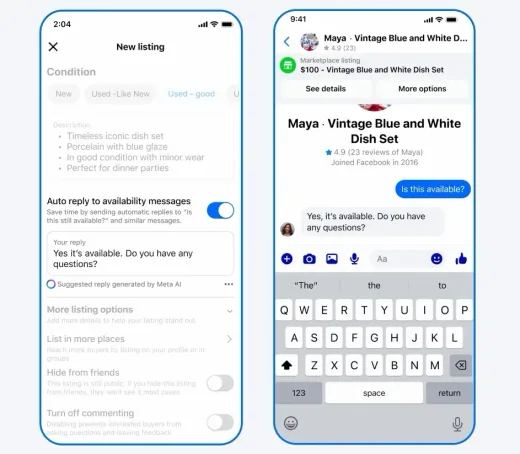 Kabar Gembira! AI Baru Facebook Marketplace Akhiri Mimpi Buruk Pertanyaan "Apa ini masih ada?"