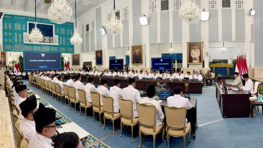 Ekonomi RI Diklaim Tangguh! Airlangga Lapor ke Prabowo Soal Utang Rendah & Cadangan Devisa Kuat