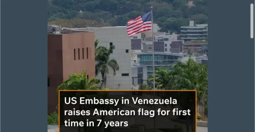 Babak Baru Venezuela: Bendera AS Kembali Berkibar di Caracas Setelah Tujuh Tahun Vakum