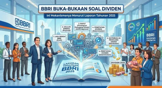 BBRI Buka-bukaan soal Dividen, Ini Mekanismenya Menurut Laporan Tahunan 2025