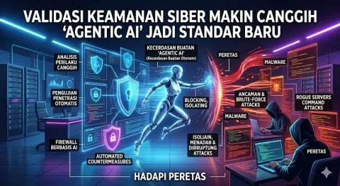Validasi Keamanan Siber Makin Canggih, 'Agentic AI' Jadi Standar Baru Hadapi Peretas