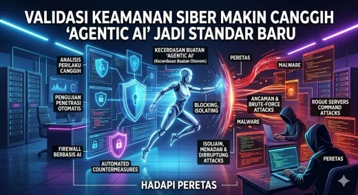 Validasi Keamanan Siber Makin Canggih, 'Agentic AI' Jadi Standar Baru Hadapi Peretas