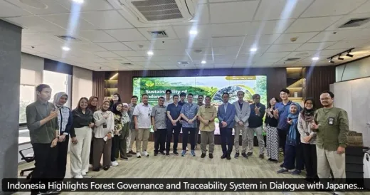 Perkuat Ekspor Biomassa: Indonesia Paparkan Sistem Lacak Balak Hutan kepada Raksasa Energi Jepang