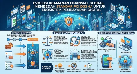 Evolusi Keamanan Finansial Global: Membedah Standar PCI DSS 4.1 untuk Ekosistem Pembayaran Digital