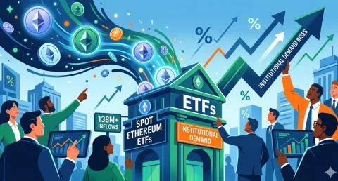 Momentum Ethereum: Inflow $138 Juta ke ETF Spot Tandai Kebangkitan Institusional
