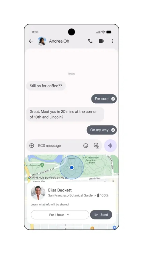 Fitur Baru Rilis: Google Messages Kini Dukung Berbagi Lokasi Secara Real-Time di Android