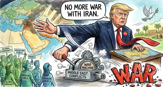 Trump Beri Sinyal Akhir Perang Iran: Klaim Target Militer Hampir Habis