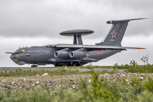 Lumpuhkan Mata Langit Rusia: Militer Ukraina Klaim Hancurkan Satu Lagi Pesawat Intai A-50 dalam Serangan Drone