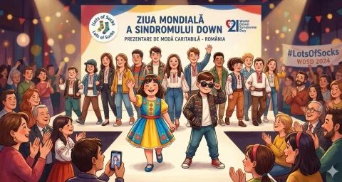 Fashion Tanpa Batas: Model Down Syndrome Rumania Memukau di Hari Down Syndrome Sedunia