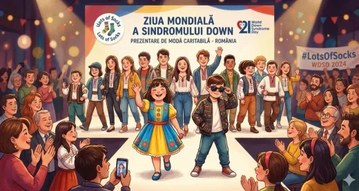 Fashion Tanpa Batas: Model Down Syndrome Rumania Memukau di Hari Down Syndrome Sedunia
