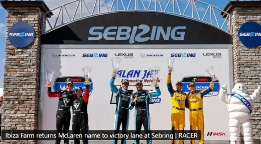 Kebangkitan McLaren: Ibiza Farm Segel Kemenangan Bersejarah di Sebring