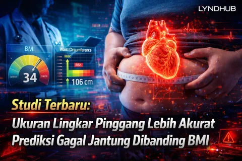 Studi Terbaru: Ukuran Lingkar Pinggang Lebih Akurat Prediksi Gagal Jantung Dibanding BMI