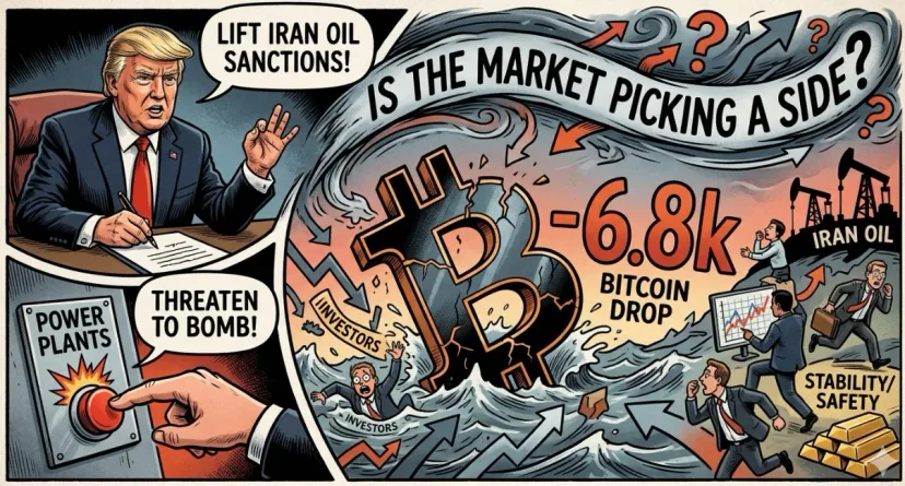 Paradoks Kebijakan Washington: Tekanan Geopolitik Seret Bitcoin ke Level $68.000