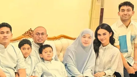 Makin Lengket: Azizah Salsha Bawa Nadif Zahiruddin Rayakan Lebaran Bareng Keluarga Besar