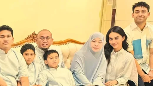 Makin Lengket: Azizah Salsha Bawa Nadif Zahiruddin Rayakan Lebaran Bareng Keluarga Besar