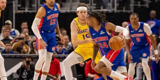 Pistons Hancurkan Rekor Lakers: Daniss Jenkins Cetak Poin Tertinggi dalam Karier